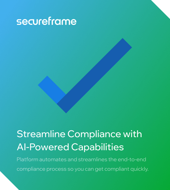 Secureframe Automated Compliance Platform — Web app interface design by Sergey Smirnov